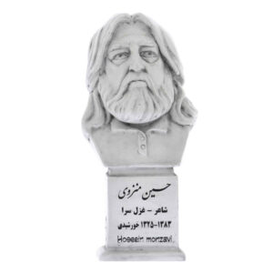 تندیس حسین منزوی، شاعر و مقاله‌نویس ایرانی
