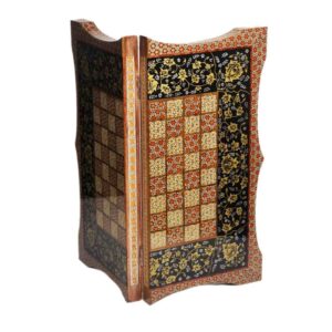 تخته شطرنج چوب خاتمکاری ایرانی مدل دالبری