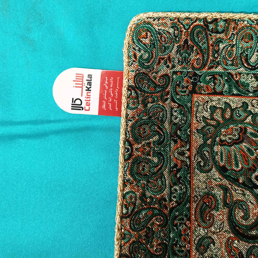 روکش کوسن ترمه ایرانی – مدل رویان (X2) | ابریشم سنتی زیبا