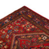 فرش دستباف زنجان (طرح بهرام) طرح ترنج هندسی - پشم قرمز