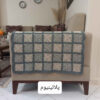 روکش قلاب‌بافی برای مبل و تخت‌خواب، طرح شطرنجی بوهمی شاهین