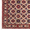 فرش دستباف ورامین (طرح فهیمه) طرح گل‌دار - پشم قرمز