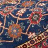 فرش دستباف ورامین (طرح نهال) طرح گل‌دار - پشم آبی
