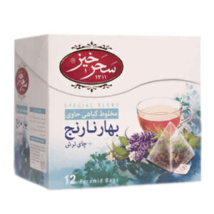 دمنوش گیاهی سحرخیز: بهارنارنج و چای ترش (۵ بسته)