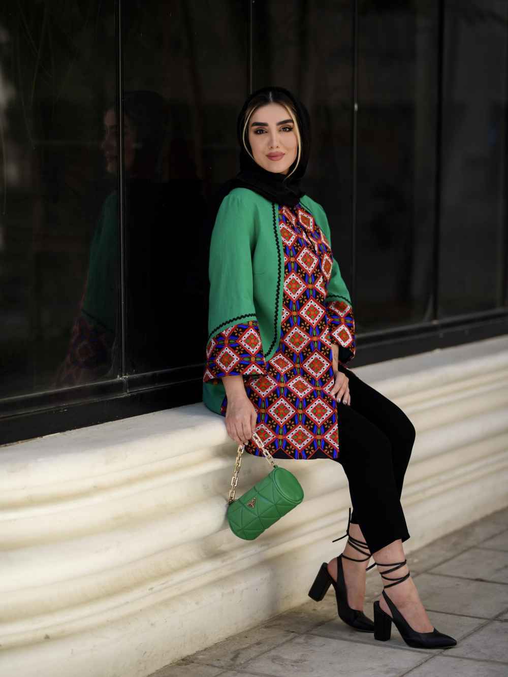 مدل مانتو ایرانی چیستا دوزی