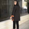 مدل مانتو گلدوزی شده ایرانی طاووس
