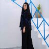 ست مانتو و شلوار گلدوزی شده ایرانی مدل هانیس
