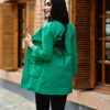 مانتو کتان ایرانی مدل سیمرغ