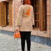 مانتو کتان ایرانی مدل سیمرغ