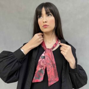 روسری گردن ایرانی زنانه، لوکس و پر جنب و جوش، بیتاب