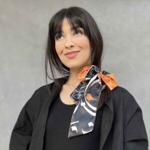روسری زنانه ایرانی، چراغی لوکس و پر جنب و جوش