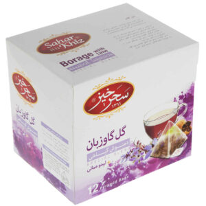 دمنوش گیاهی سحرخیز: گل گاوزبان و لیمو (۵ بسته)