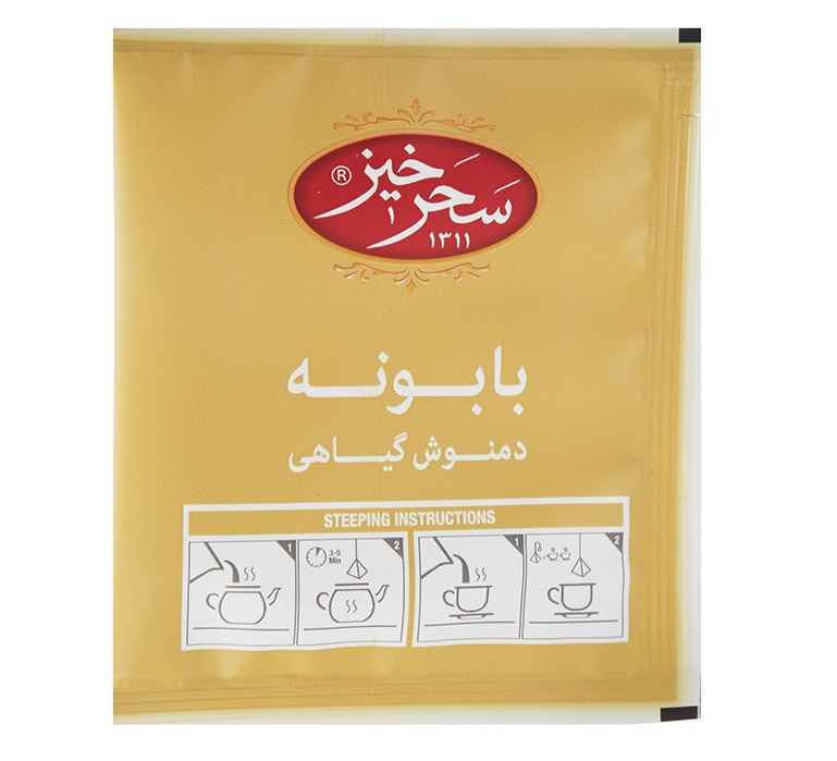 دمنوش گیاهی بابونه سحرخیز – بستههای ۵ عددی