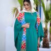عبای پروانه‌ای شیک زنانه - پارچه کرپ نرم