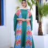 عبای پروانه‌ای شیک زنانه - پارچه کرپ نرم