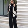 ست جلیقه، تونیک و شلوار زنانه مدل آویسا