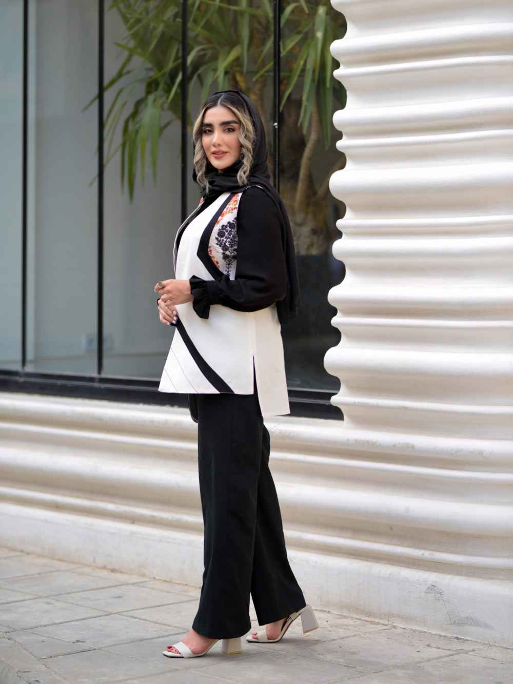 ست جلیقه، تونیک و شلوار زنانه مدل آویسا