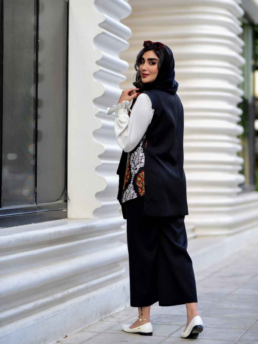 ست جلیقه، تونیک و شلوار زنانه مدل Ayman