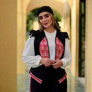 ست جلیقه، تونیک و شلوار زنانه مدل گونش