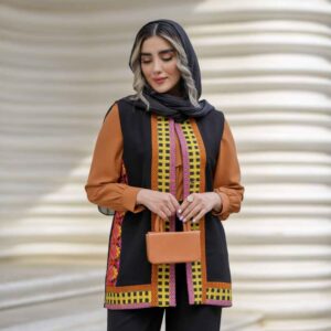 ست جلیقه، تونیک و شلوار زنانه مدل یسنا