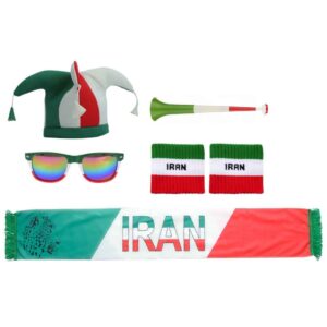 ست لوازم جانبی هواداران تیم ملی فوتبال ایران – ۶ تکه