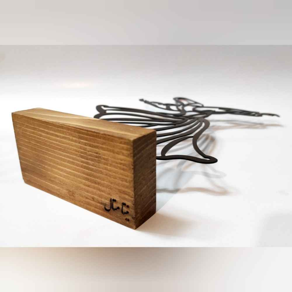 مجسمه سازی مینیمالیستی فلزی، اثر هنری، رقص سما