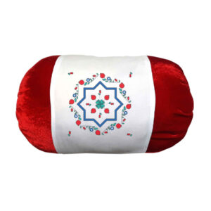 بالش استوانه‌ای ایرانی مخمل صدرا