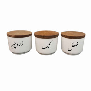 پارچ سرامیکی دست‌ساز برای زیباتر کردن آشپزخانه شما، مجموعه ۳ عددی