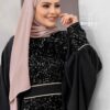 عبای شیک زنانه مشکی زیبا با پولک‌های براق