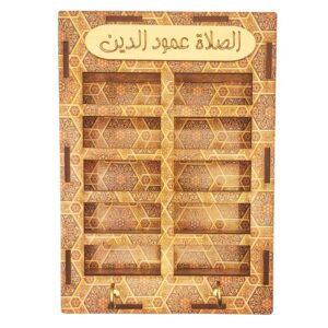 قفسه نگهدارنده تربت چوبی دیواری – الصلات