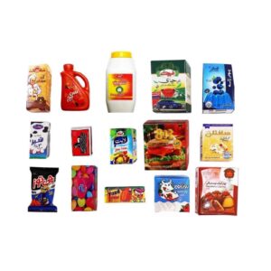 سرویس ۱۵ پارچه مگنت یخچال ایرانی – مدل Eats