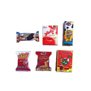 مجموعه مگنت‌های یخچال ایرانی – طراحی سوپرمارکت