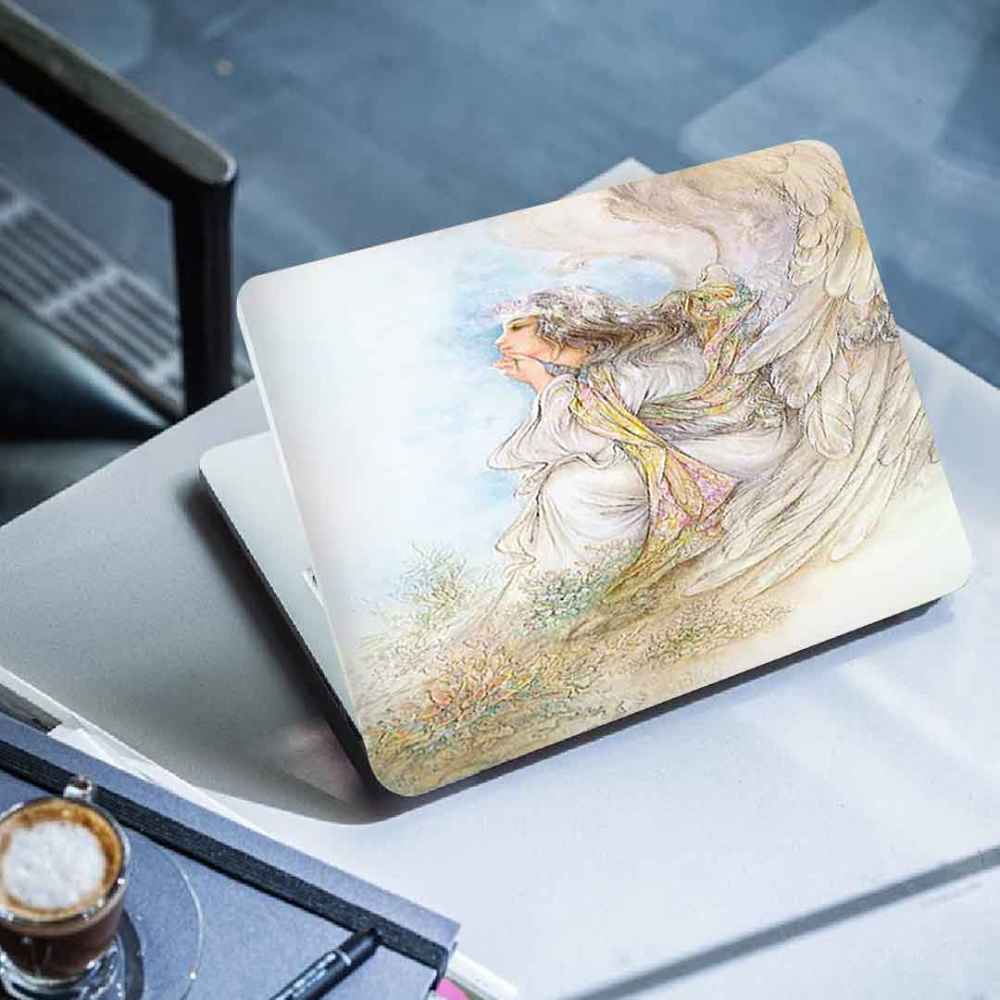 برچسب لپ تاپ فارسی مدل فرشته