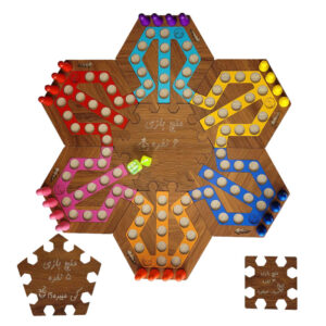 مجموعه بازی Mensch ärgere Dich nicht (Ludo) & Snakes & Ladders – برای 6 نفر