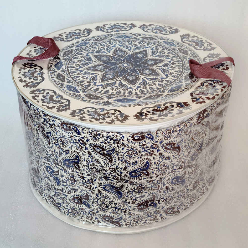کیسه نگهداری نان نخی مدل شاداب