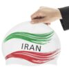 کلاه شنا سیلیکونی با طرح پرچم ایران