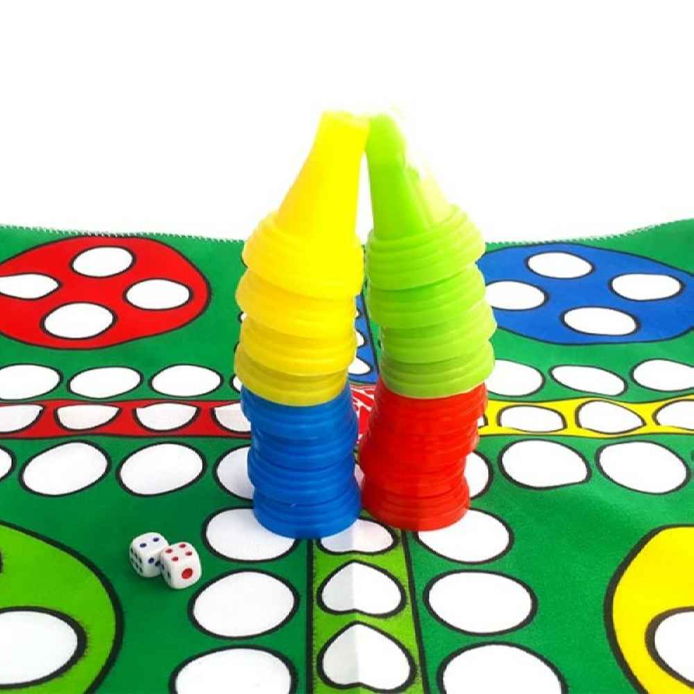مجموعه بازی Mensch ärgere Dich nicht (Ludo) و مارها و نردبان ها – بازی های رومیزی کلاسیک