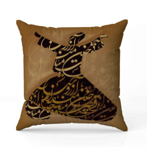 روکش کوسن مخمل ایرانی طرح شمس (مجموعه ۲ عددی)