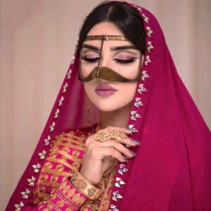 ماسک دست‌ساز بتوله – مدل برقع خلیجی جنوبی