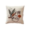 روکش کوسن سوزن پانچ - طرح چهره دوزی شده