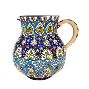 پارچ تزئینی دست ساز با مینای رومینا