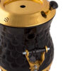 سماور گازی چای ساز با قوری طرح هندسی مدرن مدل کارن 8 لیتری