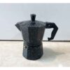 موکاپات کلاسیک ایتالیایی - اسپرسوساز روگازی ۳ کاپ رنگ مشکی مات