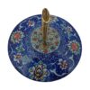 هنر در گل رس - قلمدان سفالی دست ساز ایرانی با روکش میناکاری
