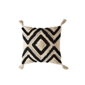 روکش کوسن سوزن‌کوب – طرح هندسی گلدوزی شده هامون