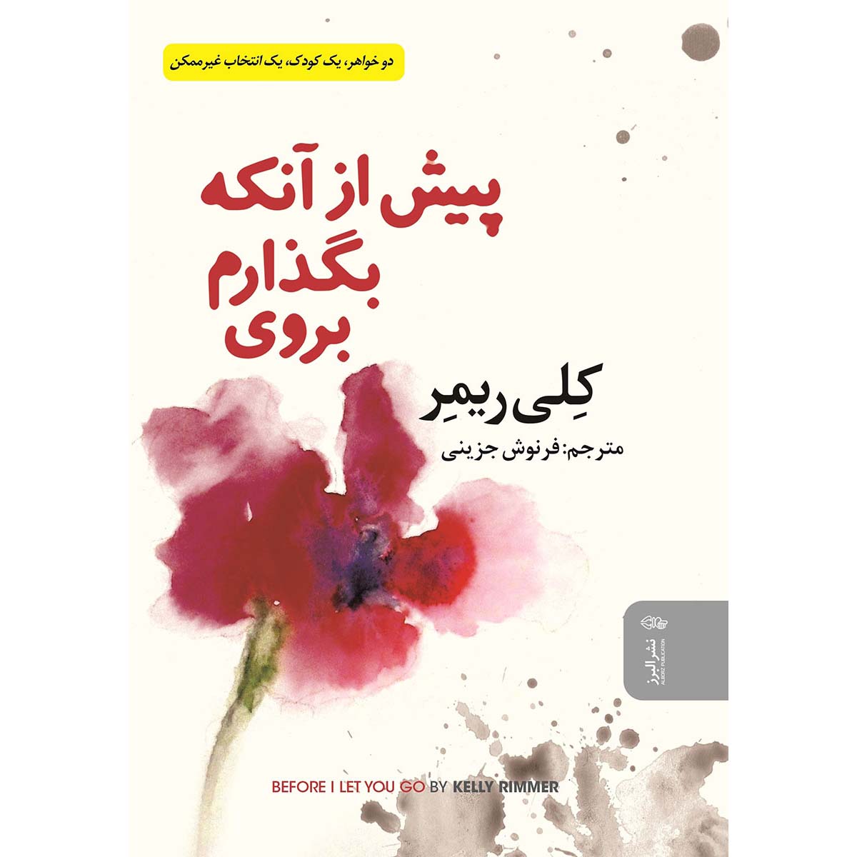کتاب پیش از آنکه بگذارم بروی اثر کلی ریمر (فارسی)