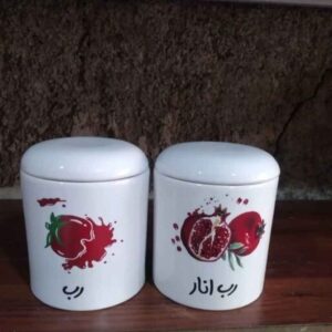 ظرف سرامیکی مخصوص نگهداری رب گوجه فرنگی و انار