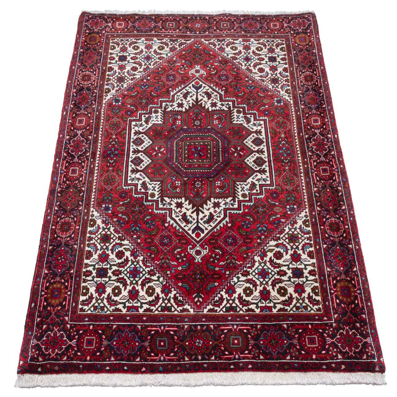 فرش دستباف ممتاز زنجان (طرح سحر) – پشم قرمز