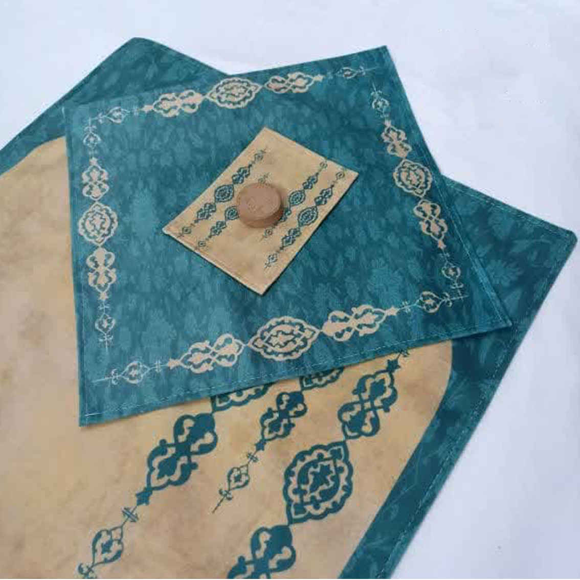 سجاده مخمل طرح اسلیمی سبک