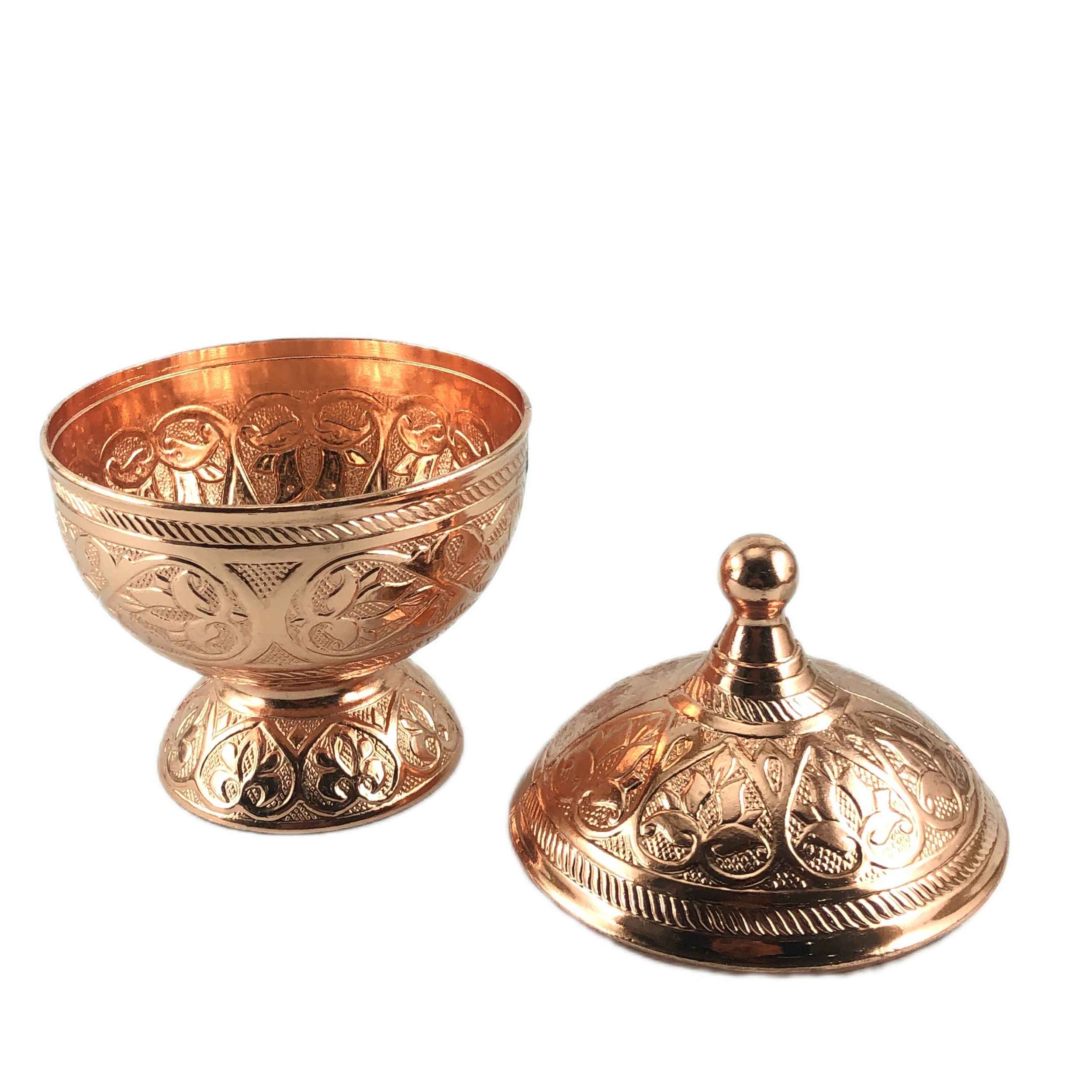 کاسه شکر فلزی درب دار شیک